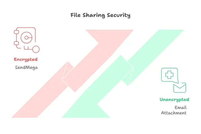 File Sharing Security: Share Encrypted files with SendMega